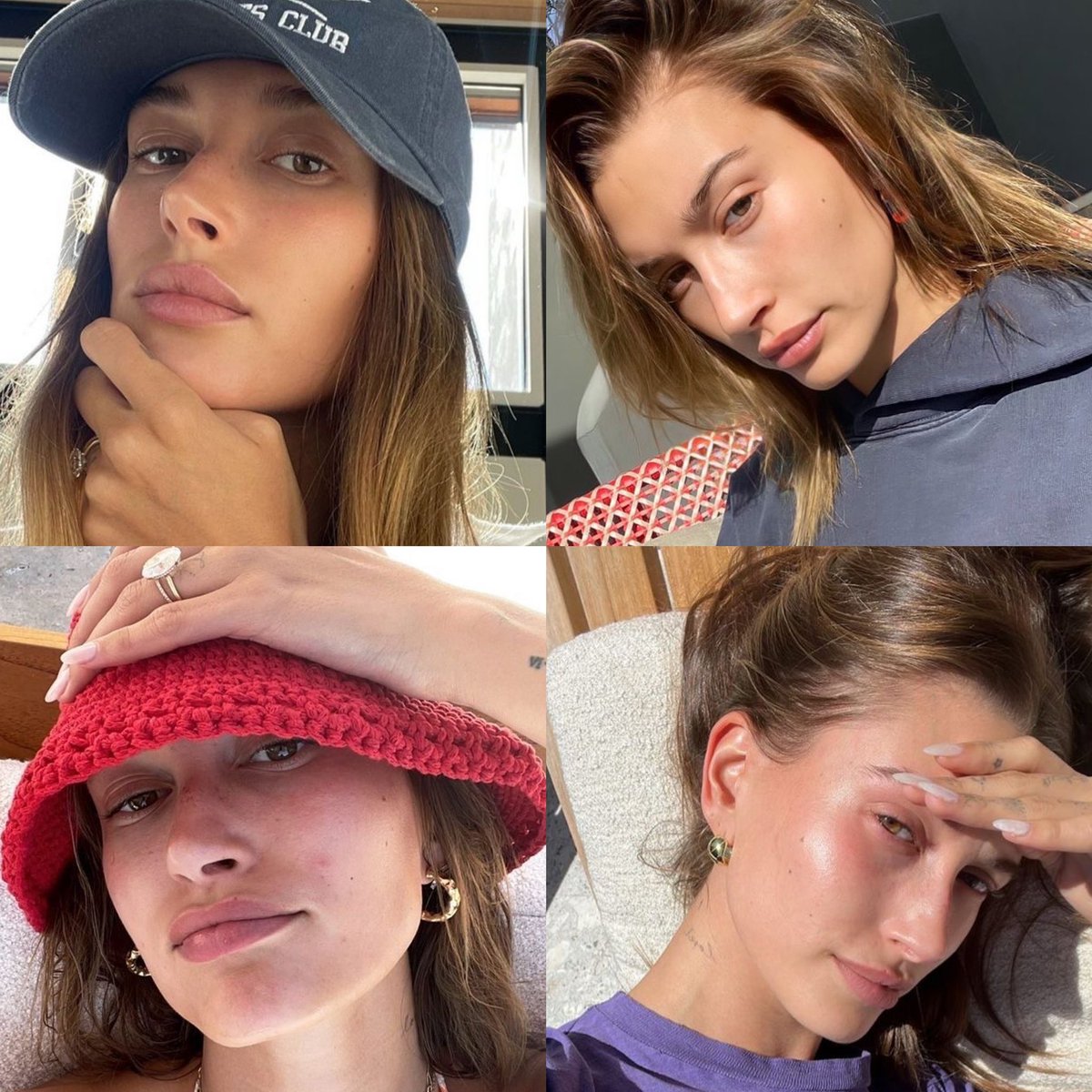 JAILEYSWRLD's tweet photo. hailey bieber being a natural beauty https://t.co/aSKeopQKXr