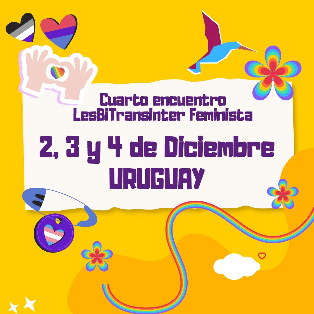 VenirAlSur's tweet photo. 🌈Se viene el #VAS2022Uruguay, anotáte! 🥳 2, 3 y 4 de diciembre del 2022 ¡Les esperamos! ✨Link para anotarse: https://t.co/CLFaiYIAGT https://t.co/FWOMInUjIX
