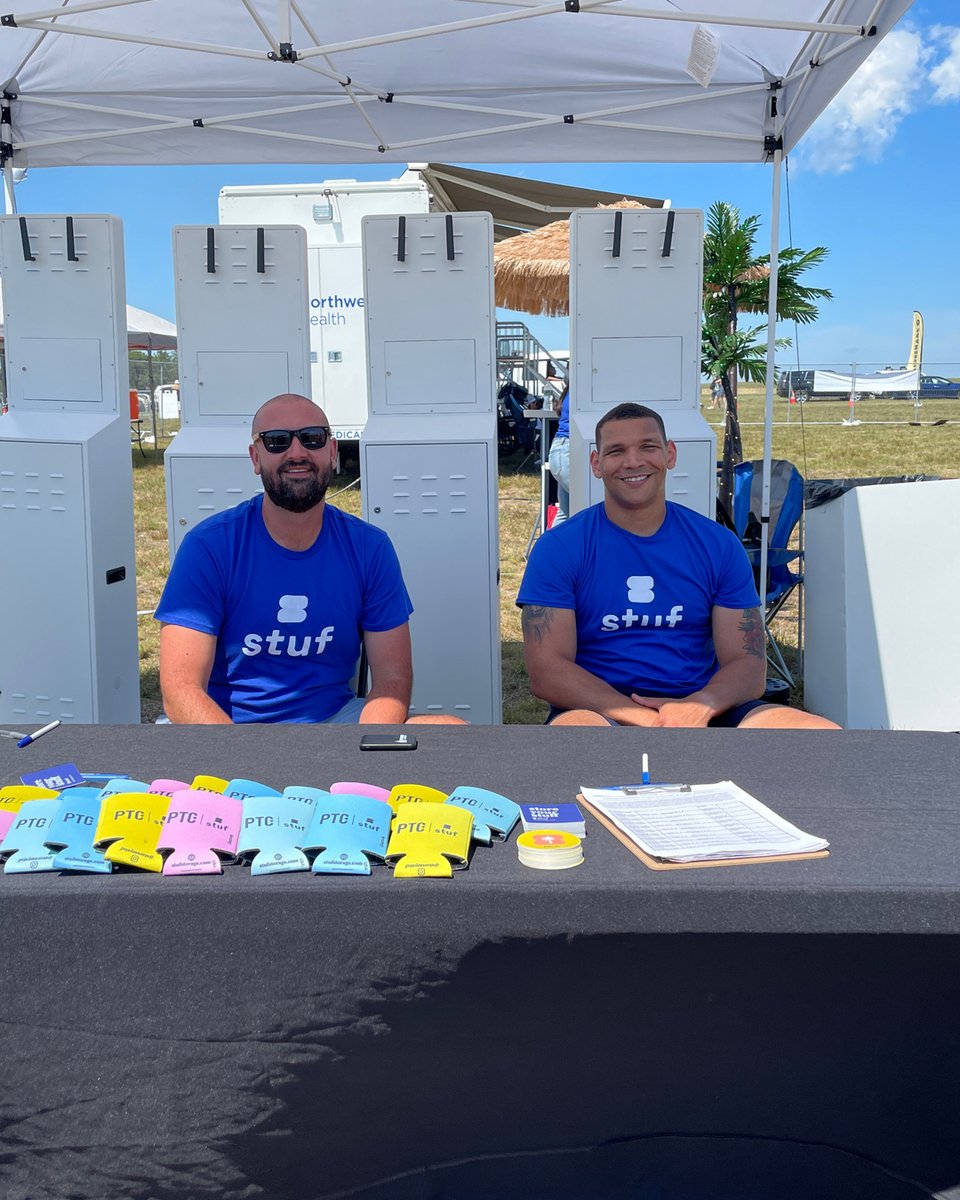 Throwback to @palmtreefestival 😊 Our team loved getting to provide festival-goers with storage lockers, charging stations, and more!