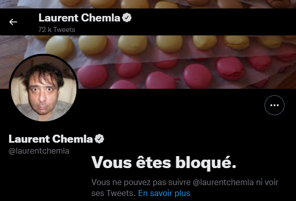 Fils2Psy's tweet photo. Un fichier de 36000 comptes #twitter bloqués et partagés par "Laurent Chemla". Inimaginable me direz vous car nous pensons toujours que cela n'arrive qu'aux autres ... Ben NON !
#laurentChemla #ListingTwitter https://t.co/qH4YA141IG