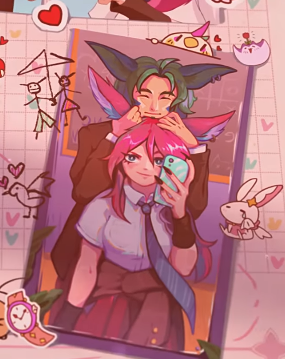 Chillqu33n's tweet photo. Just them ♥ https://t.co/fuk1kGIEks