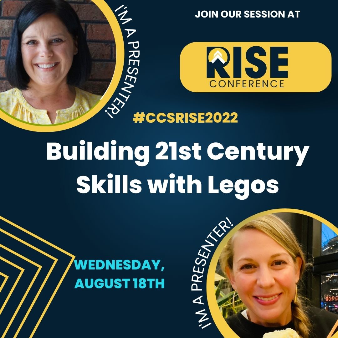 FarrahMilby's tweet photo. Come build with us at #CCSRISE2022 @WHE_Whiskers @CabCoSchools @WHES_Global @LEGO_Group #inquiryinmotion #liveyourexcellence https://t.co/VrByizGKsr