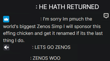 LuckyNick's tweet photo. Absolutely loosing it in the ffxiv Farm Livestream where everyone has decided this one bird is Zenos https://t.co/OqjZu2yrIU