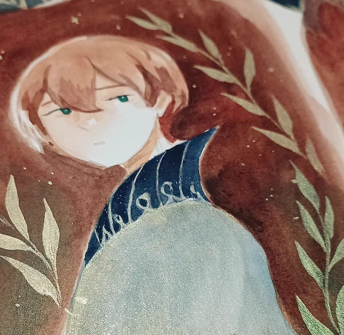 Got into shiny watercolors  