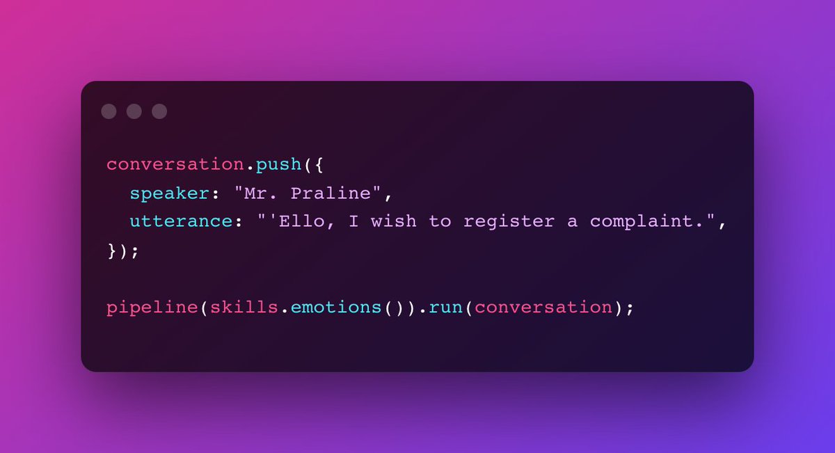 OneAILabs's tweet photo. Need to detect emotions in a customer conversation? Easy. ¯\_(ツ)_/¯ https://t.co/GuEzTovWV6