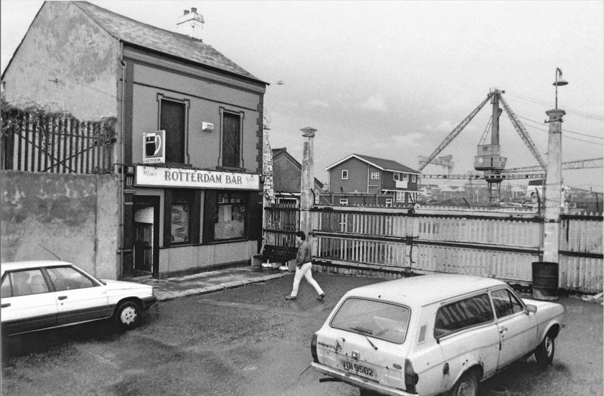 Rotterdam bar. Pilot Street, Belfast c1980.