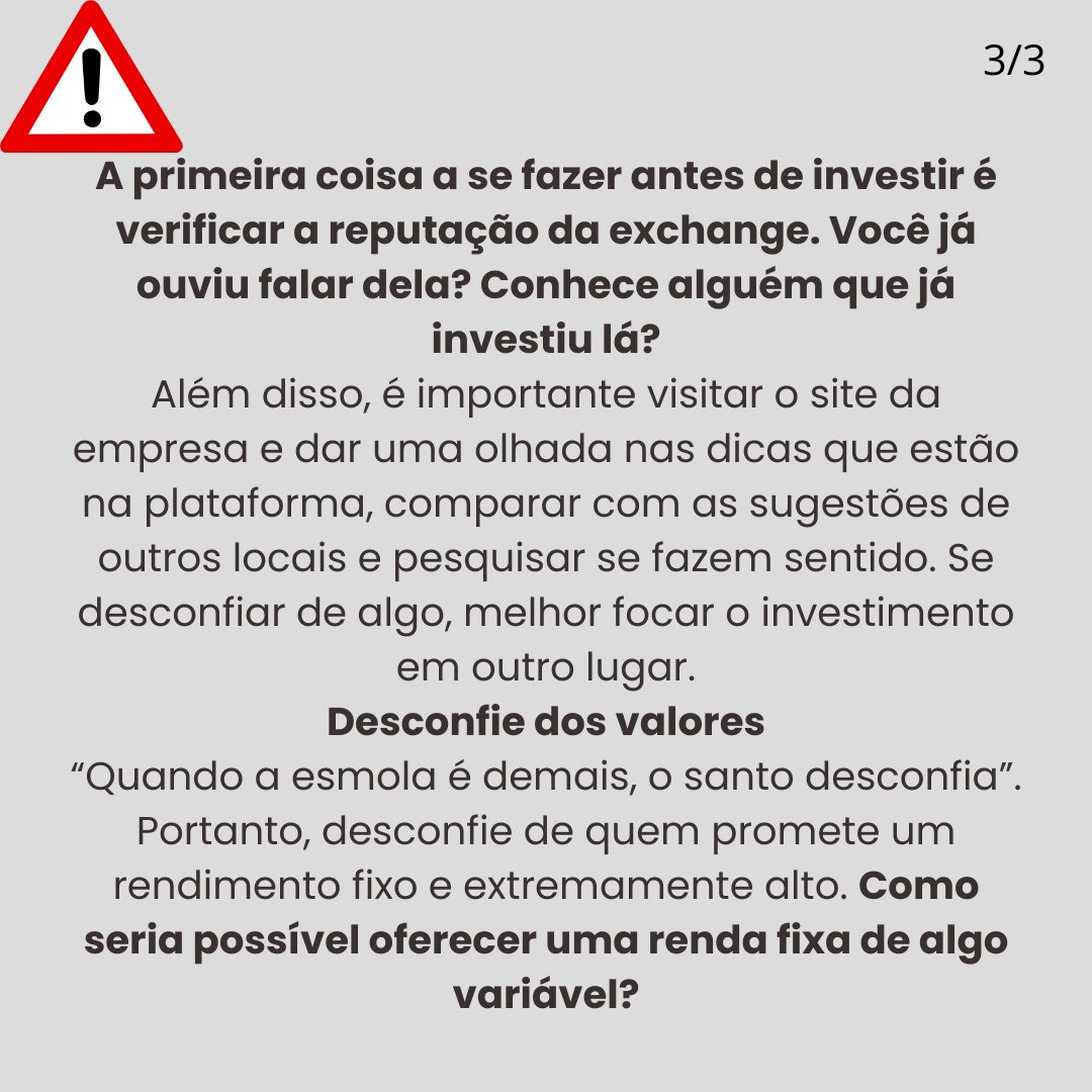 Icp_Blockchain's tweet photo. As promessas realizadas por golpistas muitas vezes vêm em formato de ganhos imperdíveis.
Os golpistas são perspicazes e possuem técnicas para deixar as ofertas extremamente
realísticas. 
.
.
 #icp #web3crypto  #inspiraçãodigital #criptomoedasbrasil🇧🇷 #noticiascripto #dfinity https://t.co/Bm5svOIUXA
