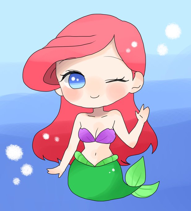 アリエルのtwitterイラスト検索結果