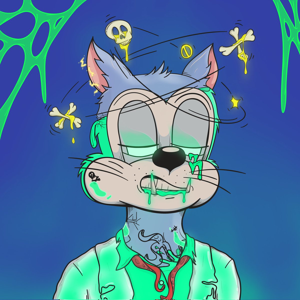 GM! 
Pumped to break out the suit for this #MutantMonday 

This <a href="/DegenToonz/">Degen Toonz</a> has all the Monday vibes im feeling today!