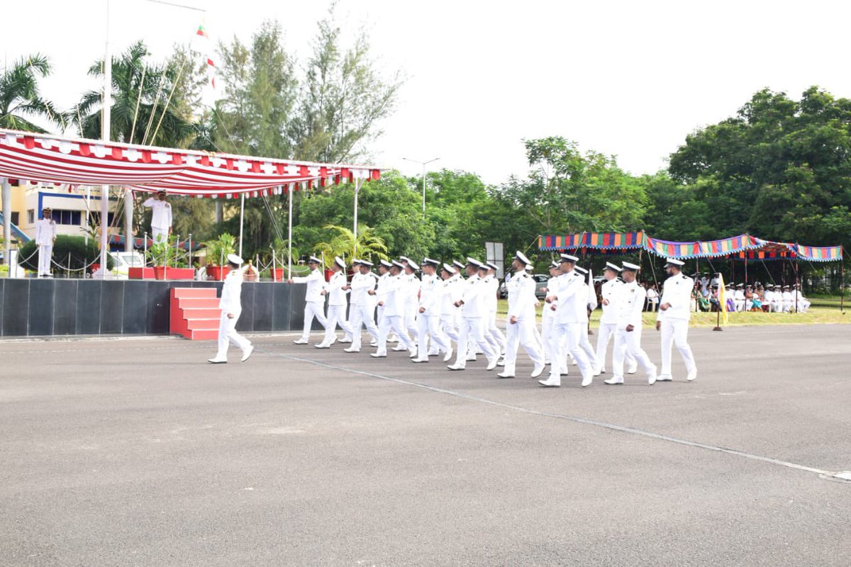 Ins Rajali Building INS Rajali, Arakkonam celebrated #IndependenceDay2022 # ...