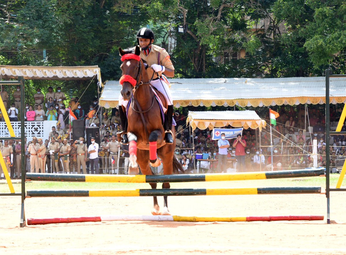 7Thrissur's tweet photo. #75yrsofIndependence 
A spectacular display of equestrian activities was performed by the cadets of 1 Kerala R&amp;V Sqn NCC, Mannuthy at Central stadium, Trivandrum on the occasion of 76th Independence Day celebrations
@KER_LAK_DTE @HQ_DG_NCC 
@DefencePROTvm @drajaykumar_ias https://t.co/rCMlVXJ5Yg