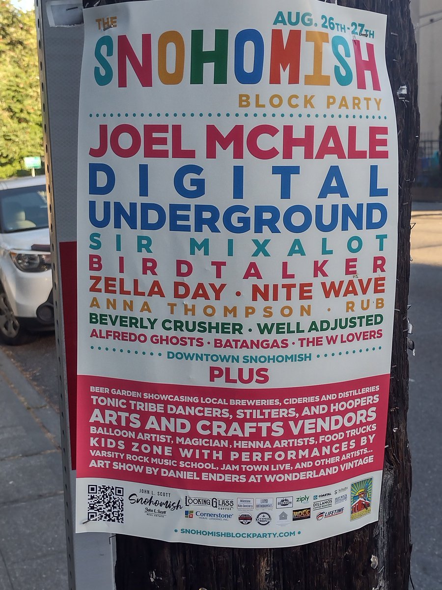 90s NW Throwback Block Party in 2022 <a href="/therealmix/">Sir Mix-A-Lot</a>  <a href="/HumptyFunk/">digital underground</a>  + <a href="/joelmchale/">Joel McHale</a> ?