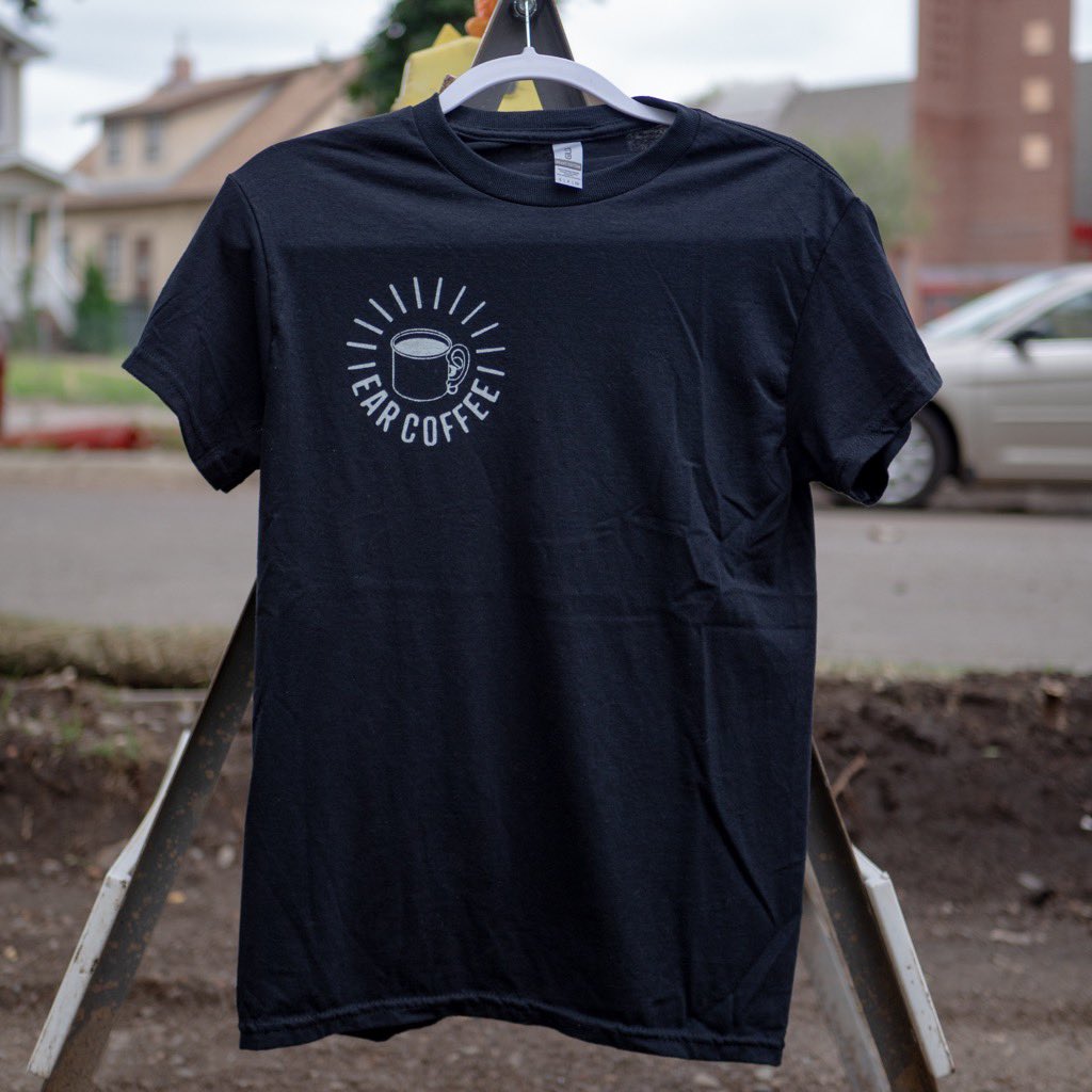 earcoffeee's tweet photo. It took us long enough, but we finally have merch! We’ll be selling them for $15 at our bday show on Thursday. 

Shoutout to @depalmasux for making these on short notice. https://t.co/8HaYj7n1kz