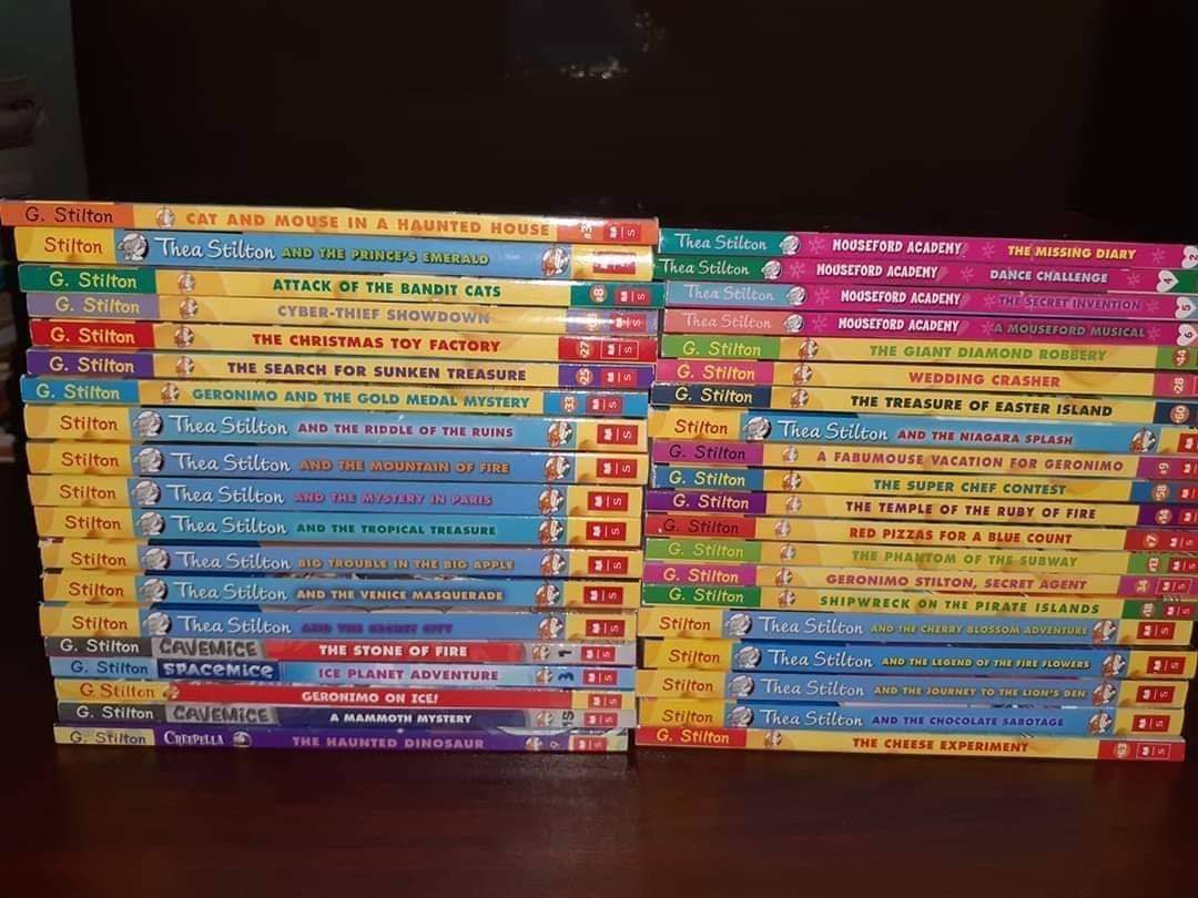 booknookgh's tweet photo. Reduction sales on Geronimo Stilton titles 

10% discount 

Regular price - GHS 50

Promo price - GHS 45

Available via https://t.co/MIZV2I1uBA https://t.co/tRejkZ86LY