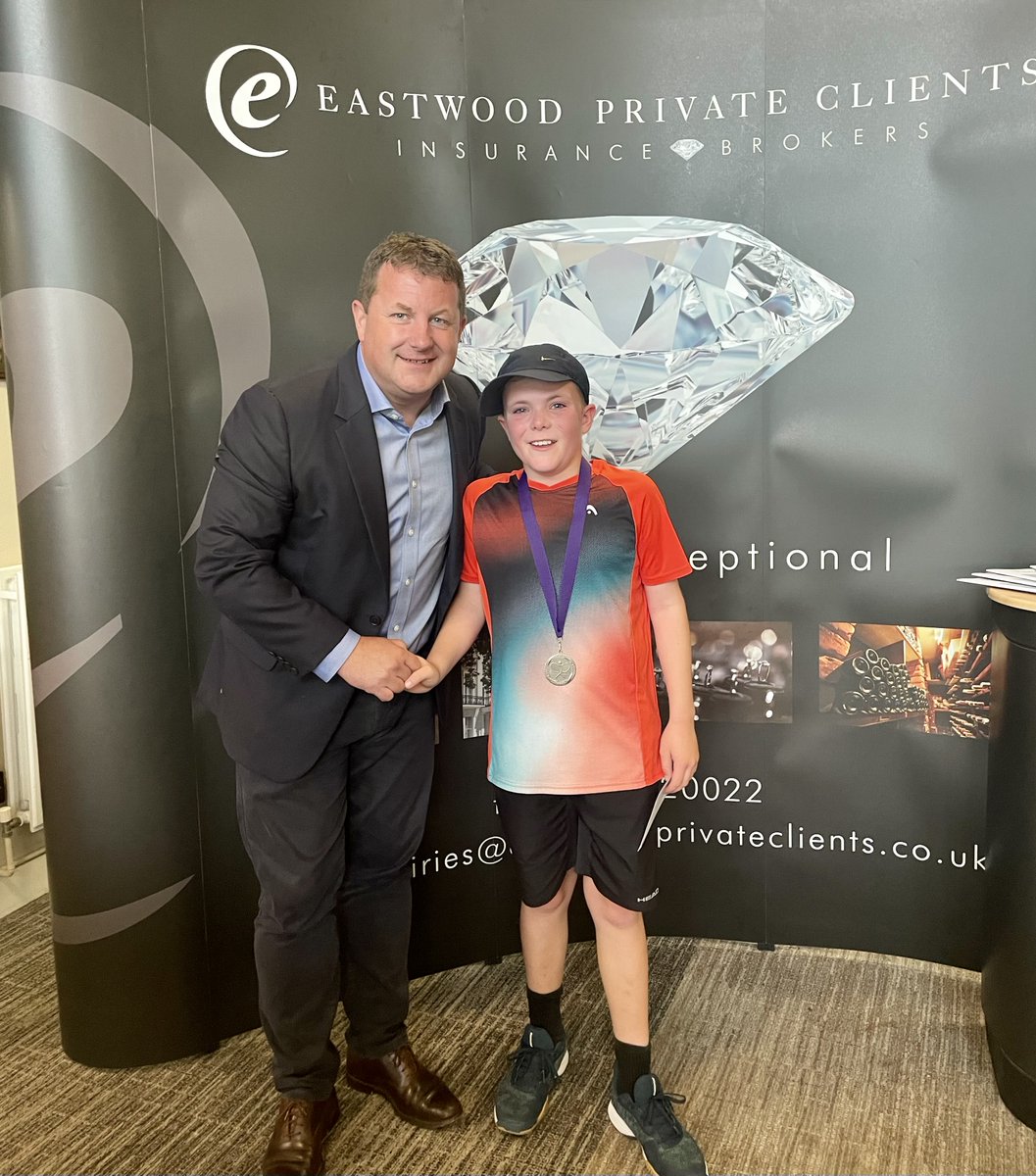 TTCPerformance's tweet photo. Day 2 and huge congratulations to winner, Ryan and runner up, William, on their incredible 11U's final. What a match! Thanks to Tony Crabtree of Eastwood Private Clients for presenting to these two tennis achievers! #juniortennis #performanctennis #eastwoodprivateclients https://t.co/FhIWXiFxrZ