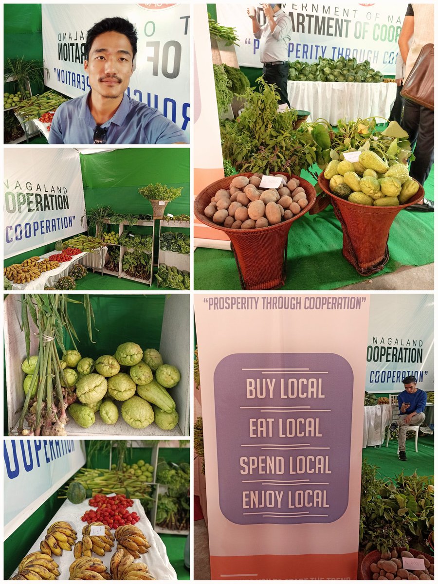 Ruchi_kemp's tweet photo. Zunpha Multipurpose Cooperative Society Ltd Exhibits it's project FARM2MARKET during the 76th Independence Celebration at Kohima. 

Supported by the Department of Cooperation through IntegratedCooperativeDevelopmentProject. 

#cooperation #community #organicfood #localbusiness https://t.co/RsC8cSKTiE