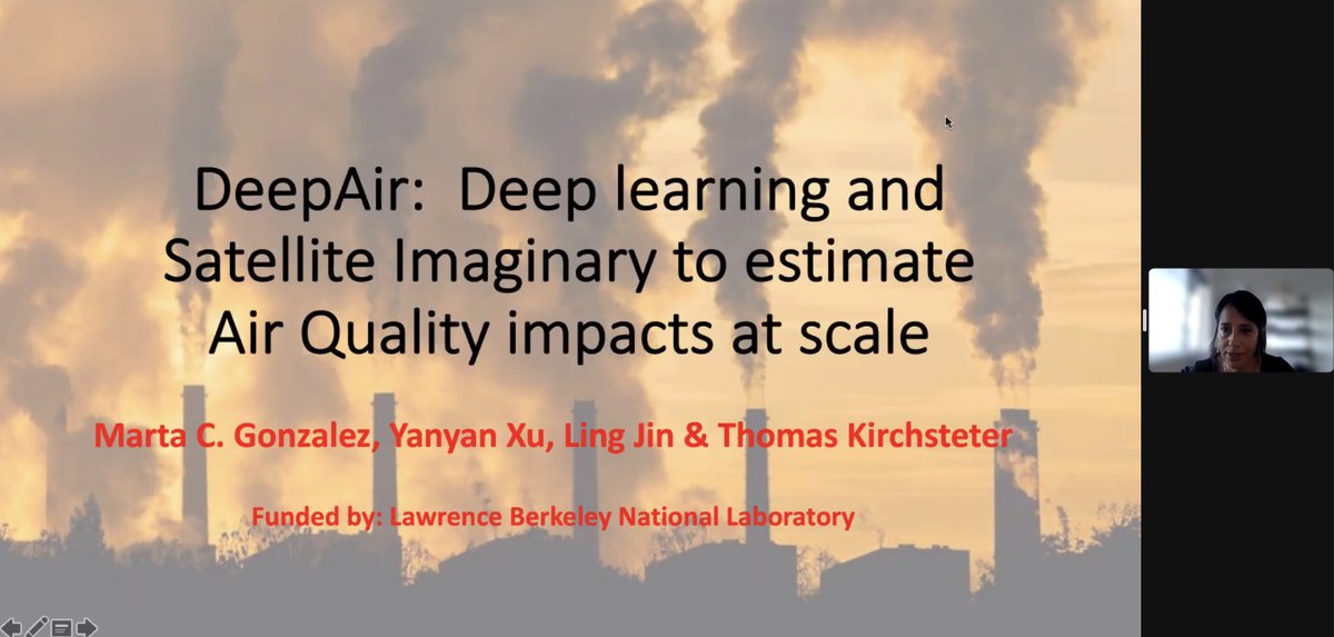 HumanitarianSys's tweet photo. Invited speaker Marta Gonzalez @martikagv from UC-Berkeley shared three projects that leverage digital traces for transport planning under natural disasters, assessing air quality, and modeling mitigation for fire risks @kdd_news #KDD2022  #DatadrivenHumanitarianMapping https://t.co/G5z2HaHi0K