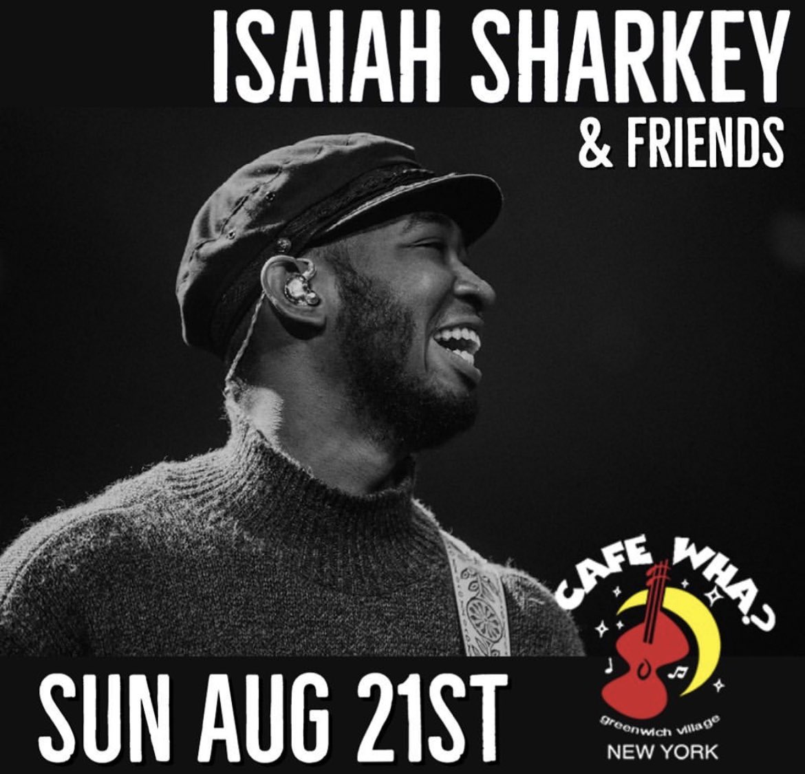 Excited to be performing at <a href="/CafeWhaNYC/">Cafe Wha?</a> on Sunday, August 21! Make sure to come through! 

Tickets available at eventbrite.com/e/397809668427