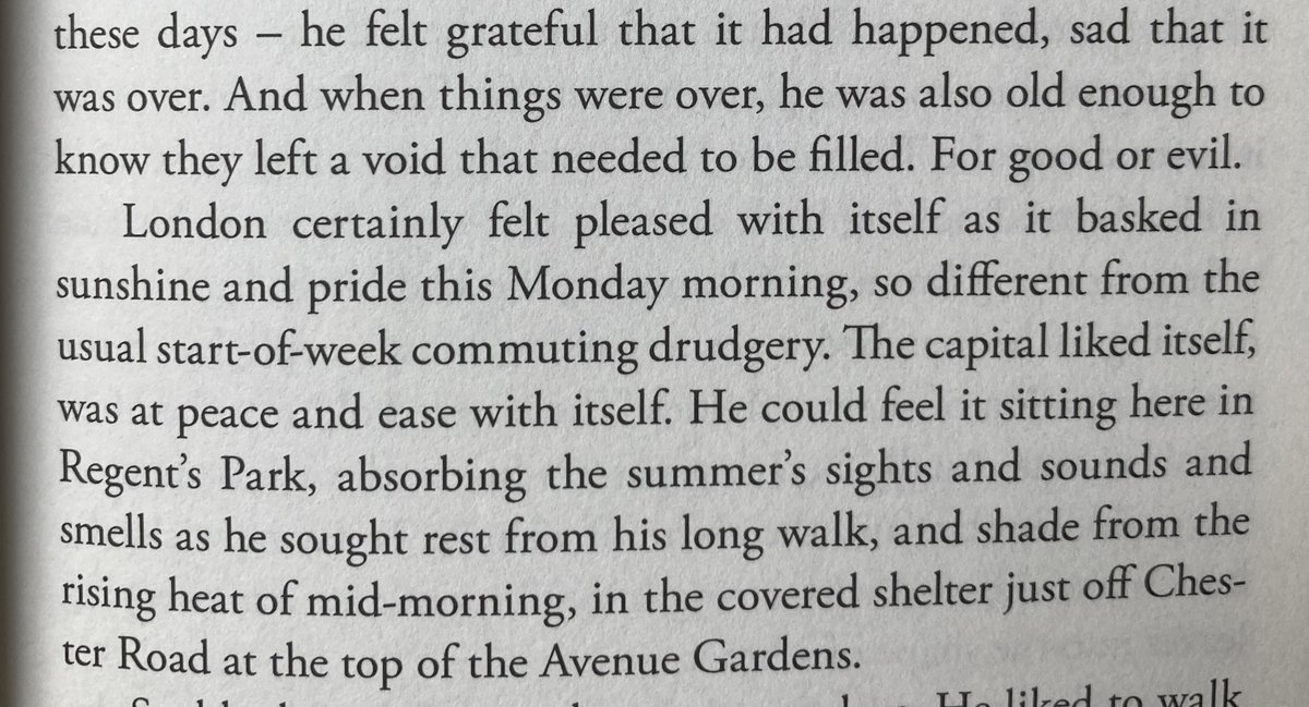 IanRidley1's tweet photo. #OuterCircle begins the day after #London2012 closes and this is the first page. And this is that covered shelter at the top of Avenue Gardens in #RegentsPark where I left a book this morning... https://t.co/tJFCPcbRhR