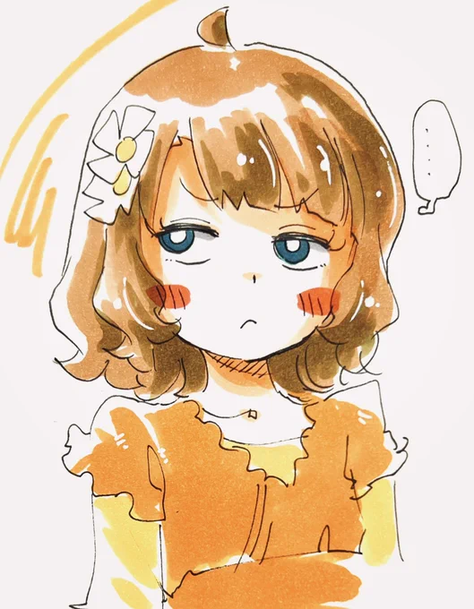 いぶかしげ桃子ちゃんセンパイ。 