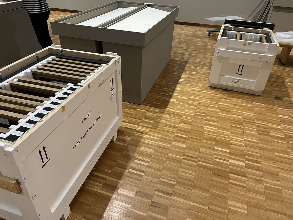 The Tolkien exhibition includes about 3 dozen objects on loan from the Bodleian. Trust me when I say that seeing these in person is such a far cry from looking at reproductions.