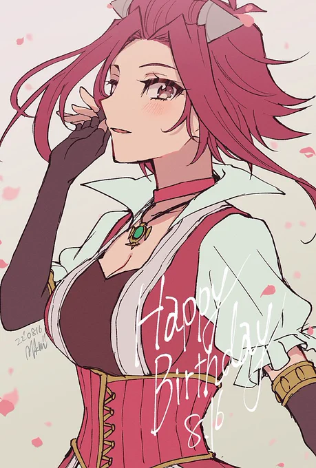 #十六夜アキ生誕祭2022※絵はアニメ版です 