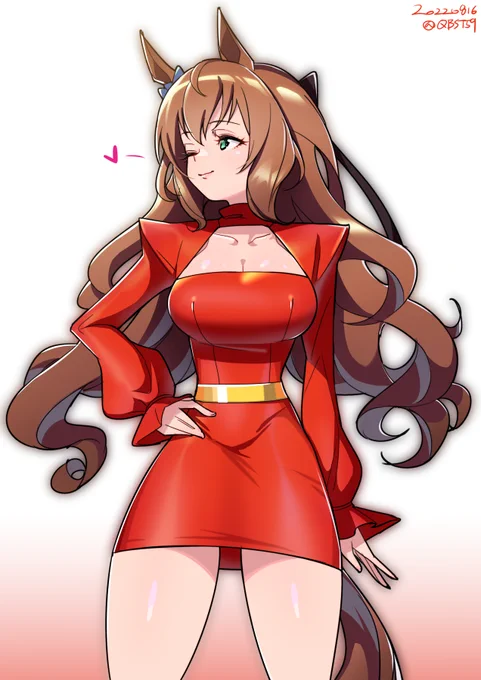 肩パッドドレスマルゼンスキー#ウマ娘 