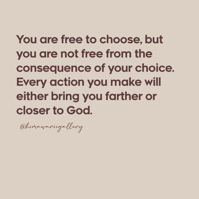 createdtobecome's tweet photo. Our God is merciful, loving and gracious, but at the same time, He is the God of justice. God also disciplines us through the consequences of our actions. https://t.co/7kwKyiy3II