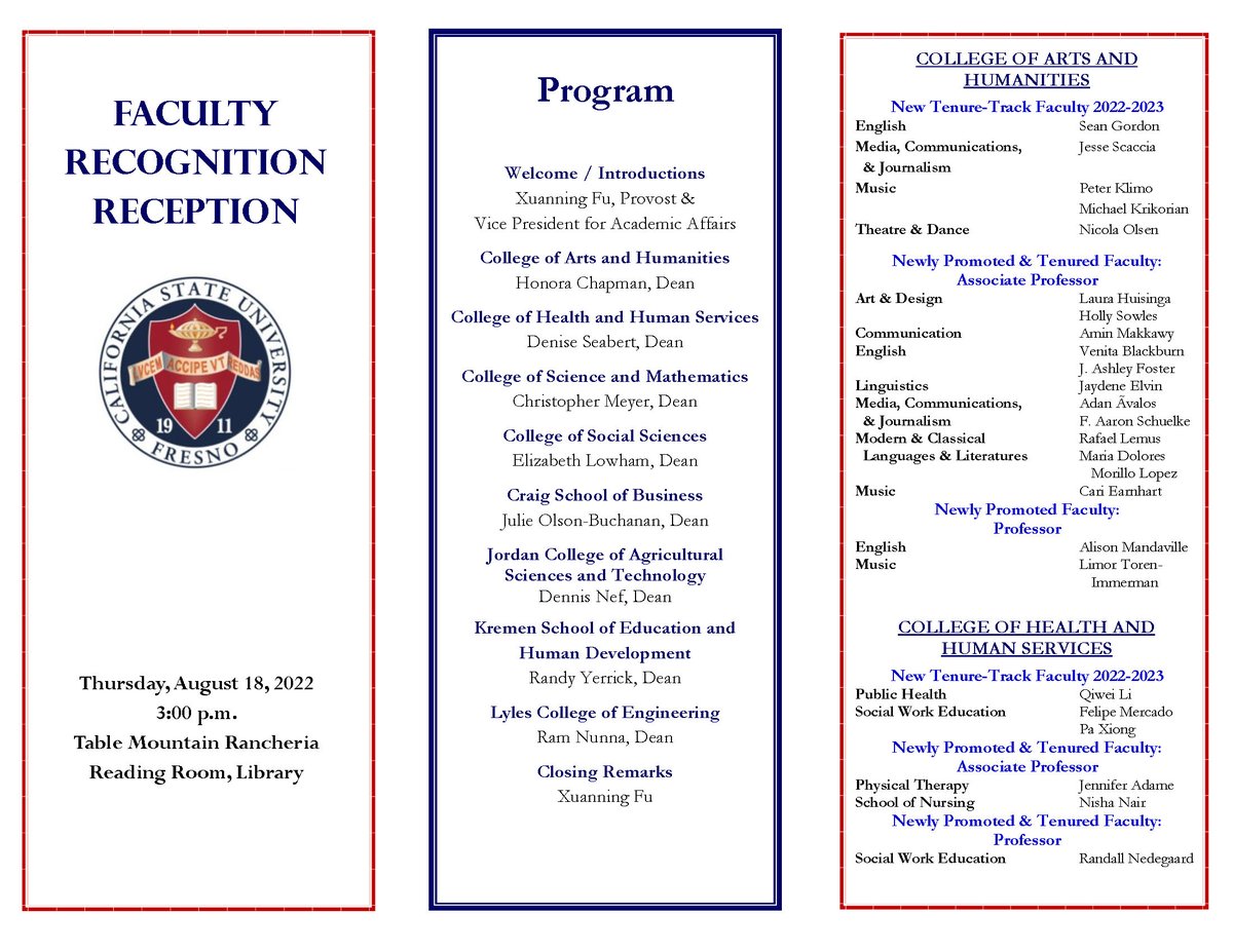 Welcome Back, Faculty!