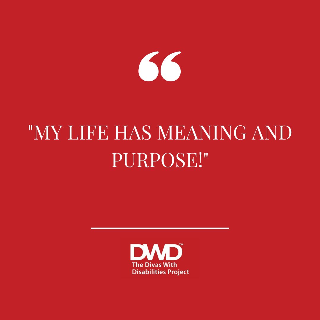 DWD_Project's tweet image. Happy Motivation Monday

#Divaswithdisabilities #Divas #Disablities #Representation 
#Representationmatters #Inclusion #Women #Womenempowerment
 #Empowerment #Empowered