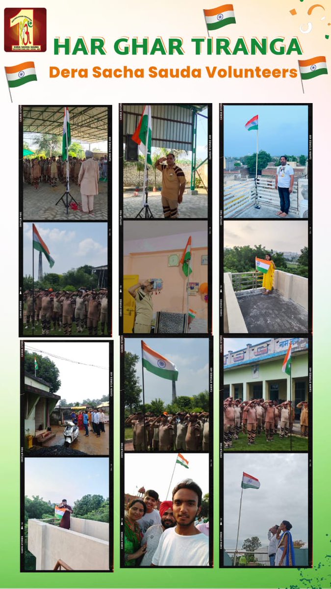 DSSNewsUpdates's tweet photo. DSS volunteers are proudly commemorating the #HarGharTiranga movement and hoisting Tiranga at their places. Their participation in #AmritMahotsav is quite applauding! https://t.co/4bfcaZTBJZ