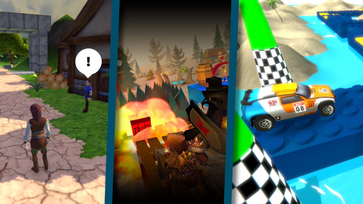 StruckdGame's tweet photo. What is your favorite?
❤️Fantasy #RPG 
💚#Multiplayer
💙 #Racing 

#playonstruckd #createshareplay #mobilegames #playgames #creategames #struckd #struckd3d https://t.co/ginc3pipie
