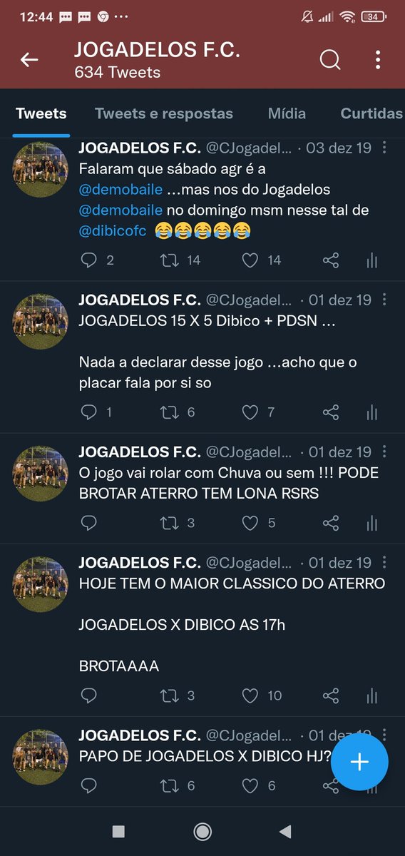 JOGADELOS F.C. tweet media