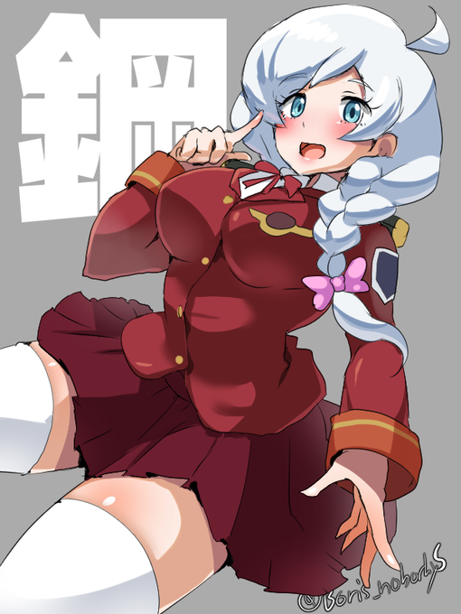 深夜の再掲。昔のソシャゲゾイドに登場していたニーナちゃん。 