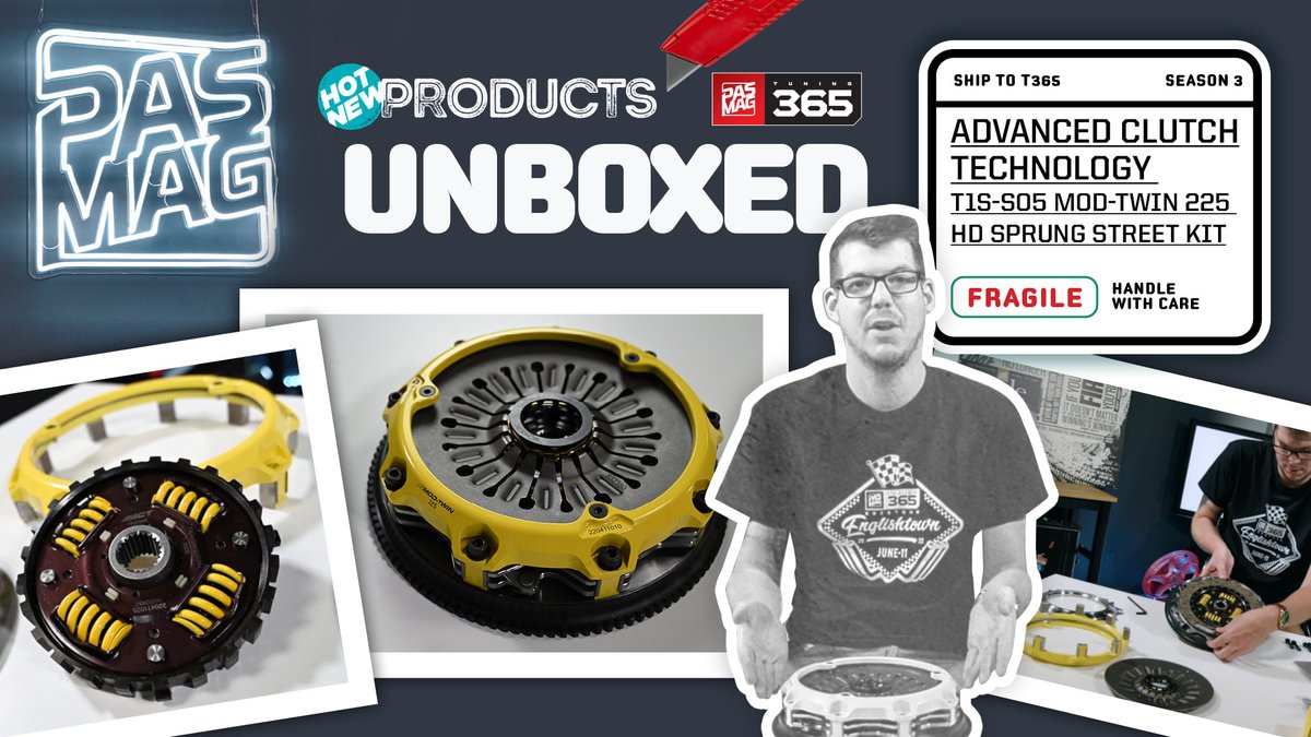 PASMAG's tweet photo. .@AdvancedClutch's Mod-Twin clutch kits for the Subaru STi and Mitsubishi Evolution platforms has been a high-power hit. More on this new product unboxing at https://t.co/sIxDftC7IY.
#pasmag #tuning365 #revtv #unboxing #advancedclutch #clutch #subaru #mitsubishi #newproducts https://t.co/RMOIWwC2M7