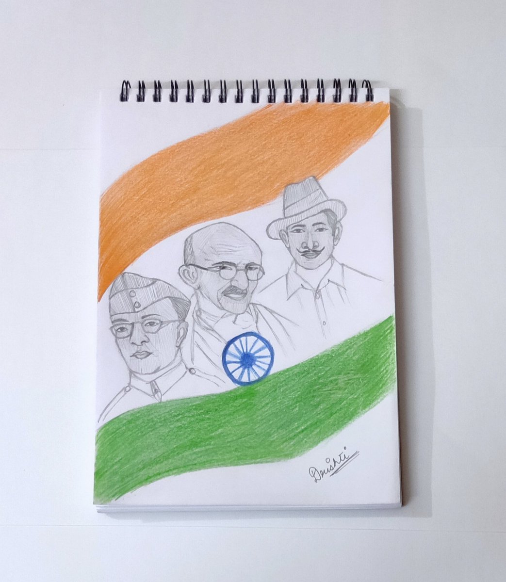 drishti_arts's tweet photo. Happy 75th Independence Day to all indians ๐ฅฐ๐ฎ๐ณ
@drishti_arts
.
.
#IndependenceDay2022 #75thIndependenceDay #pencilsketch #Creative #quickartwork #life #photography #sketch #sketchoftheday #ArtistOnTwitter #explorepage https://t.co/oWTJfbJrCd