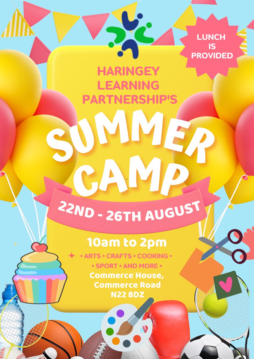 HaringeyLP's tweet photo. We’re counting the days until summer camp. It’s going to be awesome! #ThisIsAP #SummerCamp https://t.co/O00X4Lad60