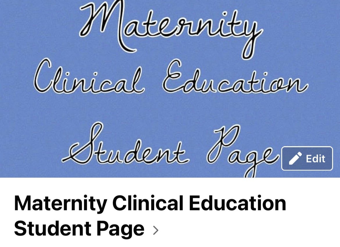 NLaG and the Practice Educator Lead Midwife have set up a student midwife education page. Please join: facebook.com/groups/3254869…