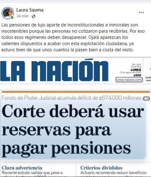 Roger_Retana's tweet photo. Laura en su infatigable lucha denunciando el saqueo del particular estatismo cost. que ha hecho de CR la Sudáfrica del América. https://t.co/uPTf0Ji6be