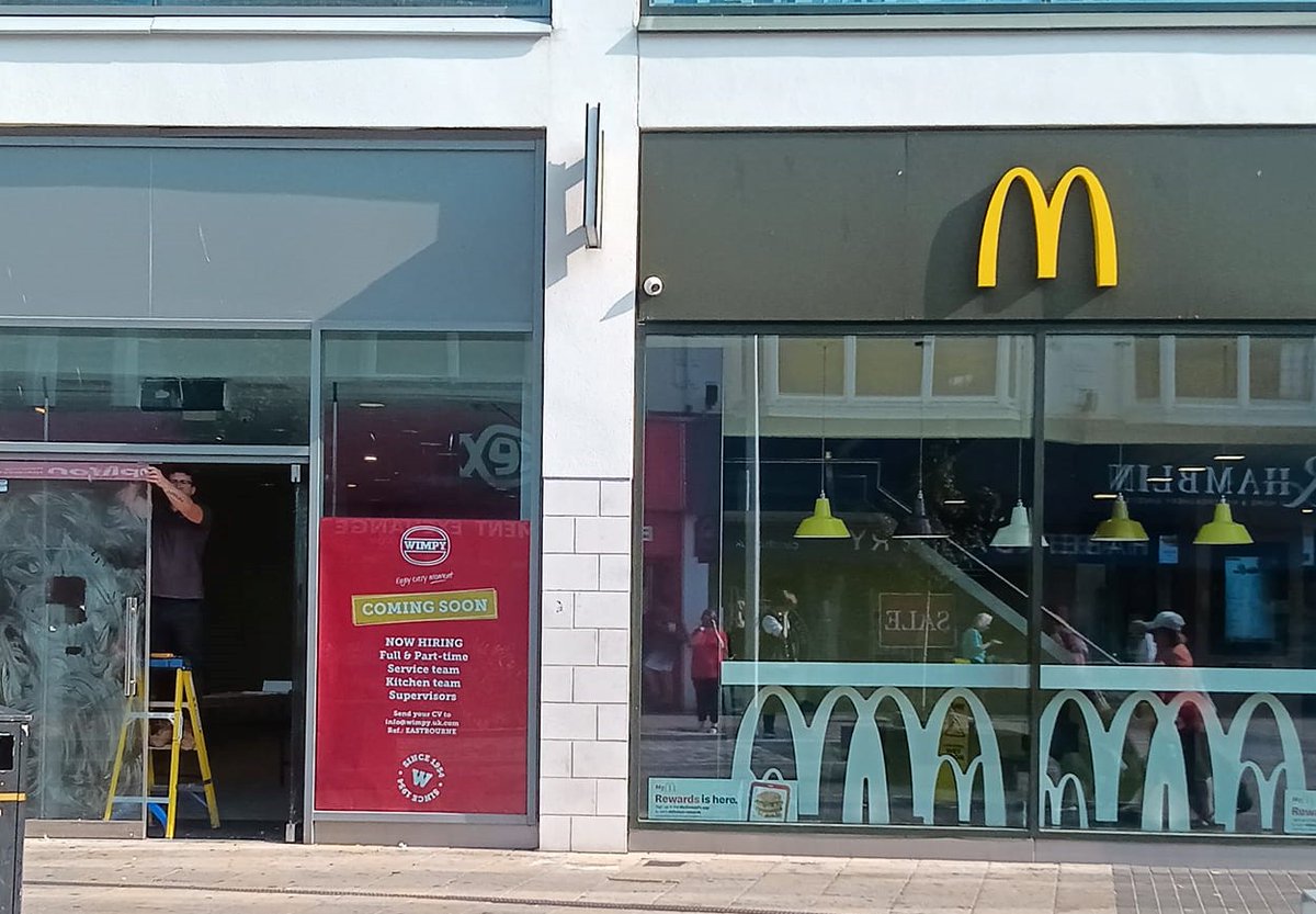SussexIncidents's tweet photo. Cant wait 

Coming back soon to #Eastbourne

#Wimpy @WimpyUK https://t.co/6dHCPA5dXh