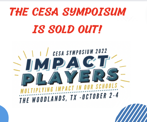 We found a bigger space... a MUCH bigger space, and still, The CESA Symposium is SOLD OUT! If you would like to join the waitlist, just send me a note.