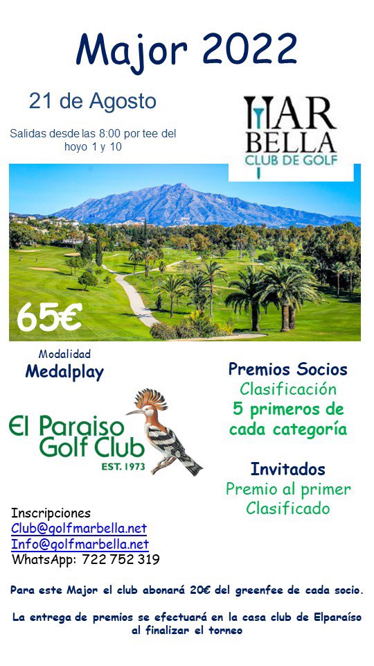Club de Golf Marbella (@cgolfmarbella) on Twitter photo 