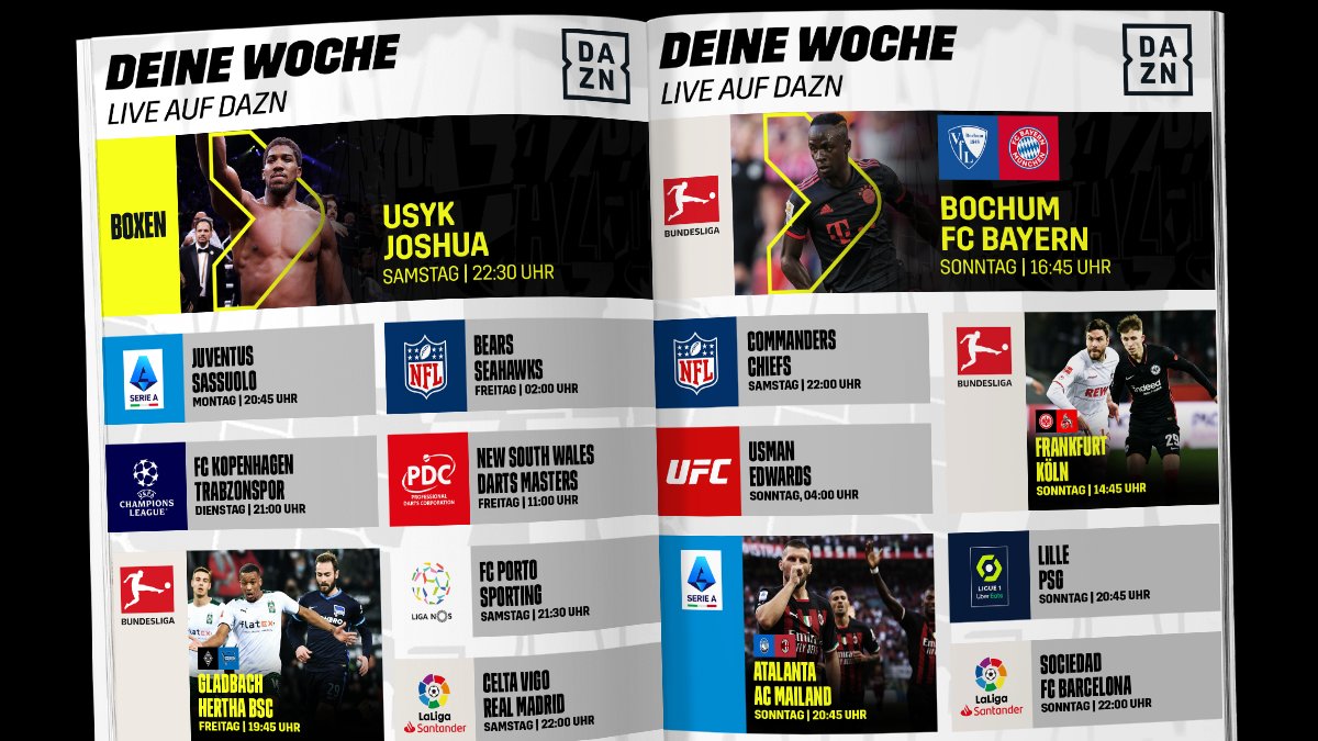 Dazn De Volles Programm Auf Welches Event Habt Ihr Am Meisten Bock T Co 0o8nd6wdhu Twitter