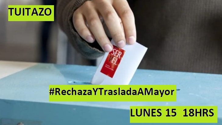TERE_LAprofe73's tweet photo. TODOS INVITADOS AL TUITAZO !!!
POR EL RECHAZO Y APOYO A NUESTROS ADULTOS MAYORES , PARA FACILITAR SU VOTO EL DIA 4 .
EL HASHTAG EN LA LAMINA .
LOS ESPERO A LAS 18.
ME AYUDAN A QUE CORRA ? https://t.co/z5KSewjYLp