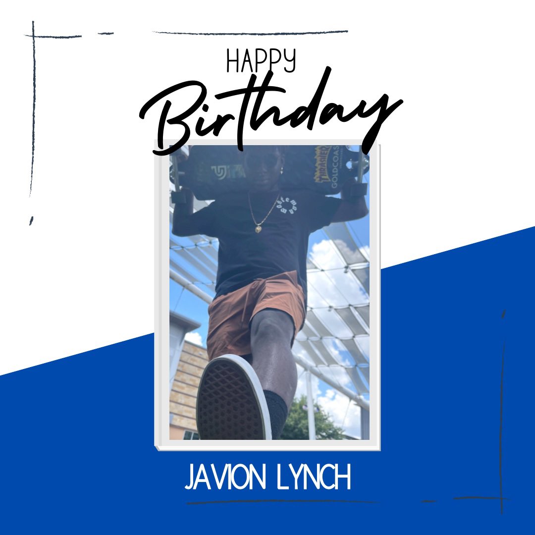 Happy birthday to our amazing brother, Javion Lynch! We love you so much!💙 #AEA #Leo
