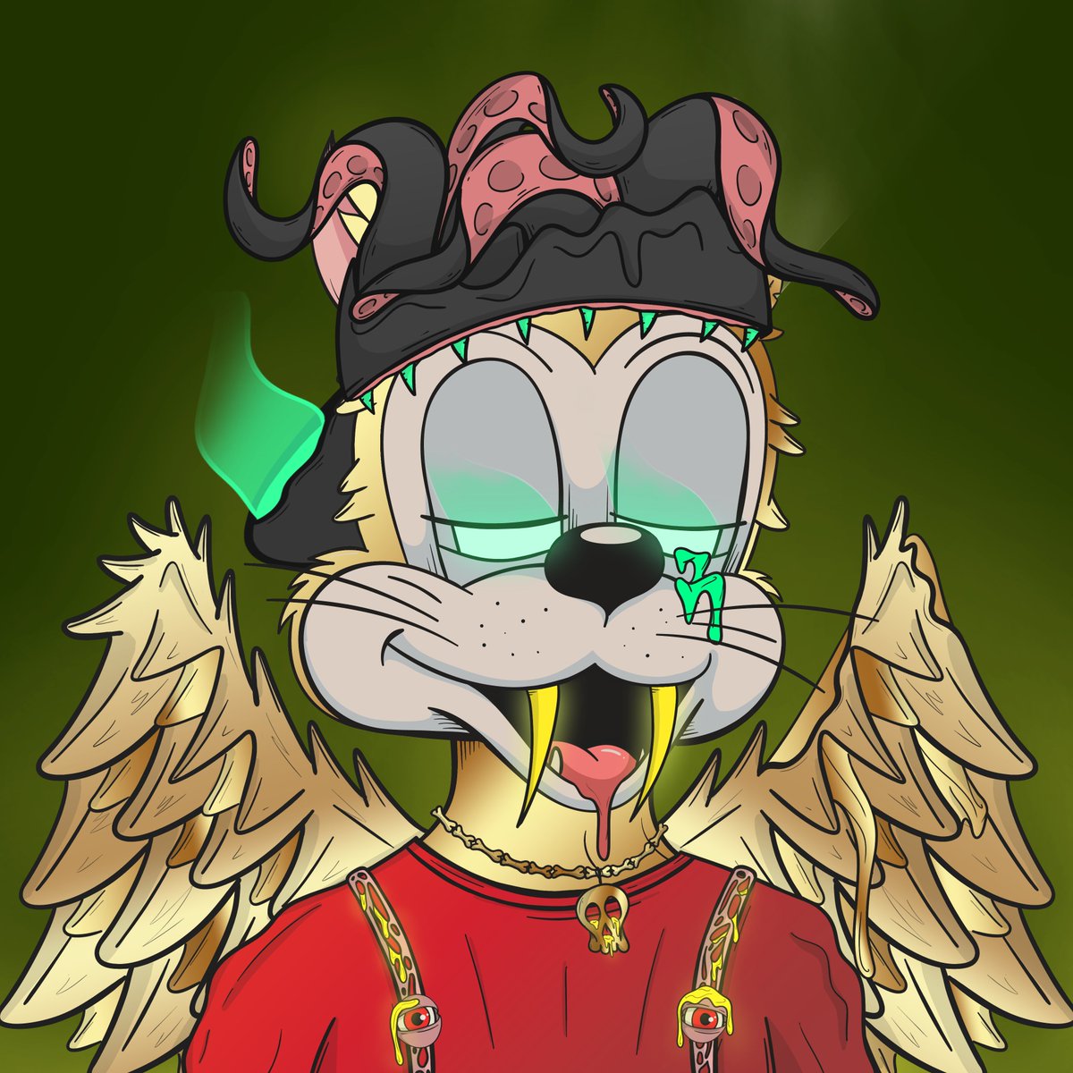 #MutantMonday <a href="/DegenToonz/">Degen Toonz</a> This week is starting off a little askew... nothing like a little mutation to straighten thing up 🫠lets see them👇👇👇🧪🧪🧪
#TOONZ #Toonz4Life