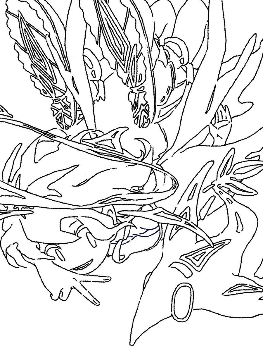 楽しい塗り絵を置いておきます。もしよろしければどうぞ✍️😌 