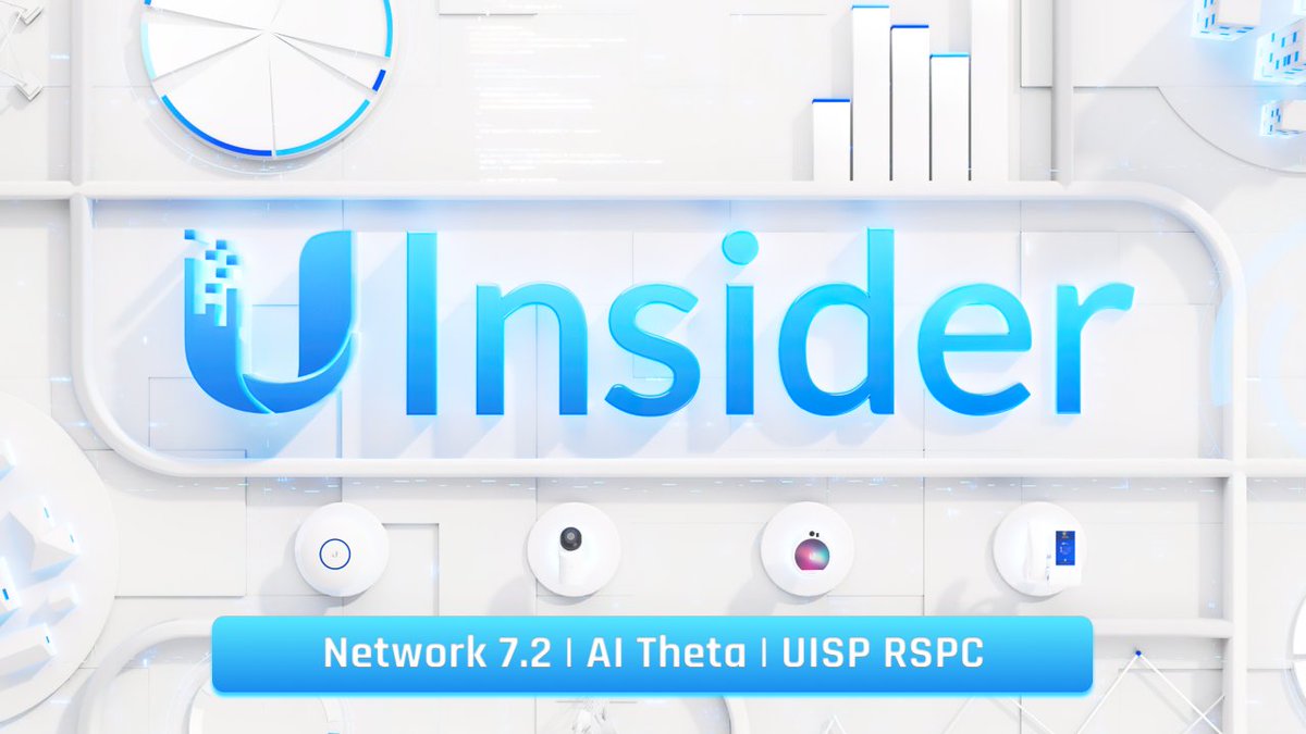 Welcome to #UbiquitiInsider, where we share insights into the latest UI R&amp;D advancements. We’ve recently launched the following to continue #RethinkingIT

🔹 Network 7.2 (Load Balancing)
🔹 Camera AI Theta
🔹 UISP - Router Switch Power Console

WATCH: bit.ly/3zSlPZk