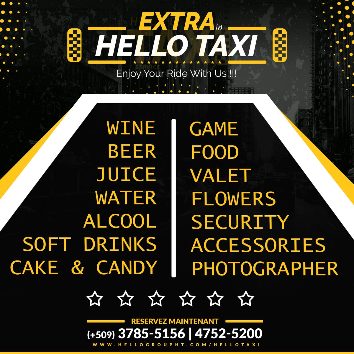 hellotaxihaiti's tweet photo. Ride With Us !!
+ Extented Services 

Les courses en voiture et à motocyclettes sont disponibles à @hellotaxihaiti !! 

Enjoy your Ride, at the end of the day

instagram @hellotaxihaiti 
site internet  BIO 👆

@hellogroupht @hellotaxihaiti 

#hellogroup #hellotaxi #hellotaxihaiti https://t.co/wp5LNSPoHA