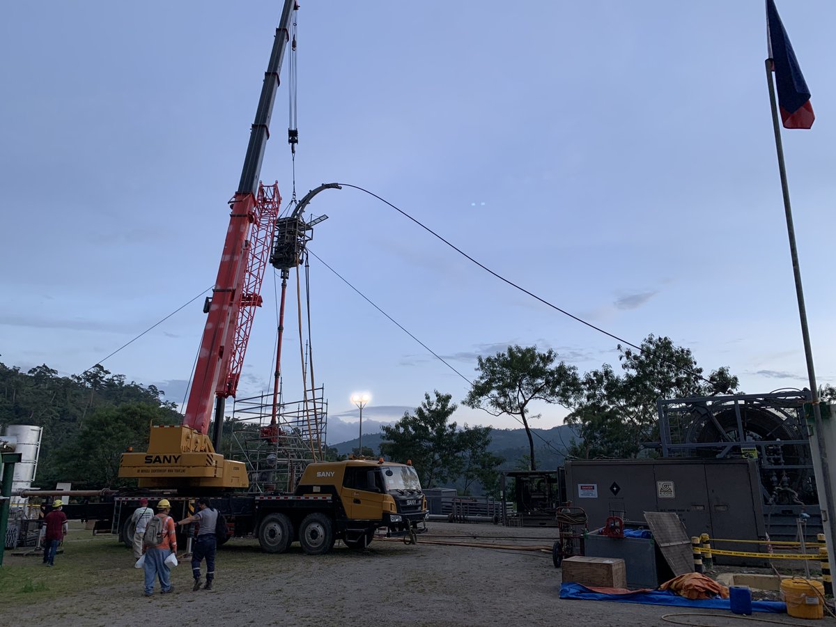 EnergyJrg's tweet photo. More job site views from our multi-well #broaching, #scaleremoval job in the #Philippines.
Contact us to learn how we bring fit-for-purpose, engineered solutions to your complex downhole situations.
#geothermal #geothermalenergy #wellintervention #jrgenergy https://t.co/vzI45opyOx